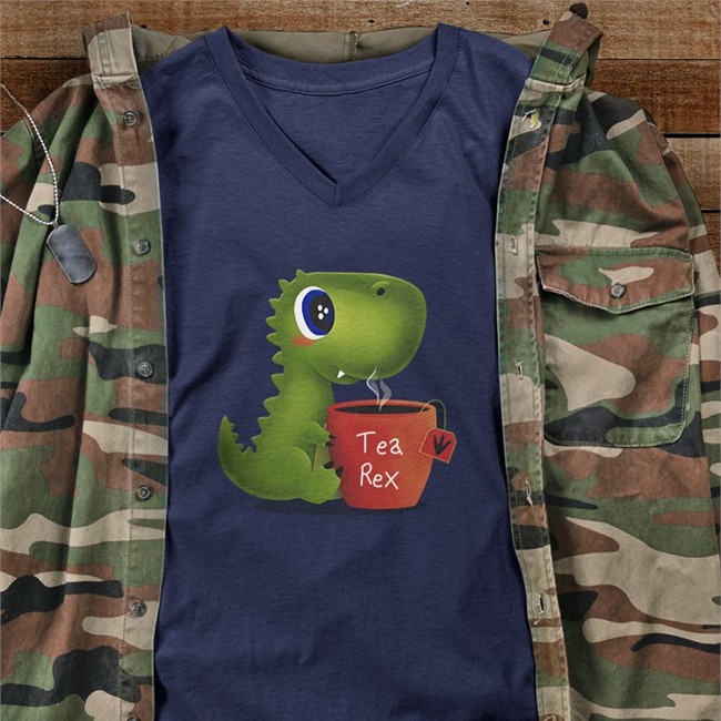 Tea Rex Hooded Sweatshirt Qwertee Merch Tea Rex Shirt 2022 Qwertee