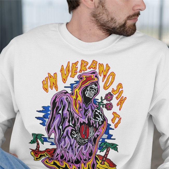 Un Verano Sin Ti Long Sleeve T Shirt Bad Bunny And Warren Lotas Tour Bad Bunny