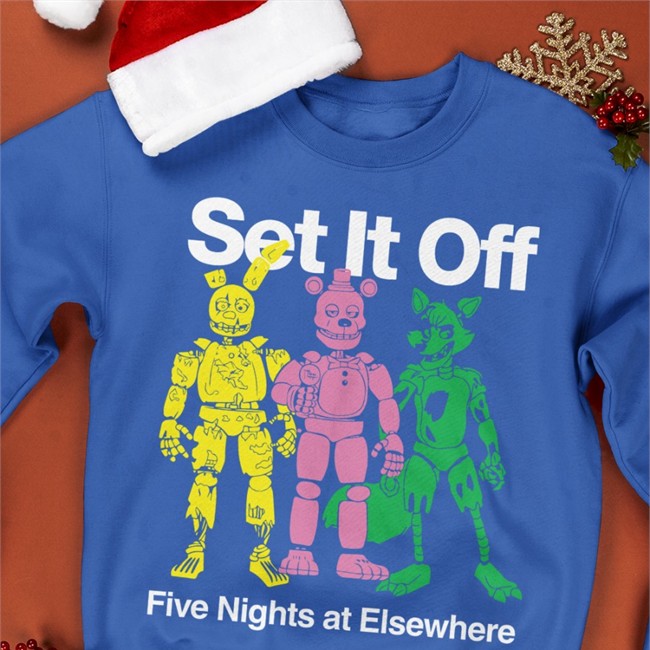 Mr Clay1983 Set It Off Five Nights At Elsewhere Sweatshirt