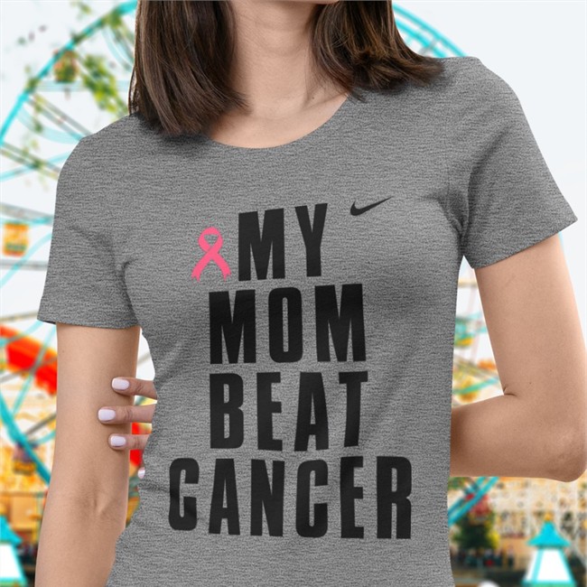 My Mom Beat Cancer Hoodie