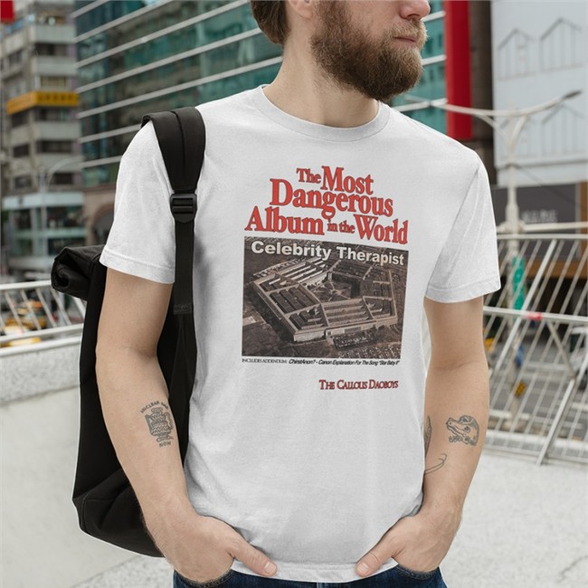Thick Lizzy The Most Dangerous Album In The World Celebrity Therapist Tank Top The Callous Daoboys