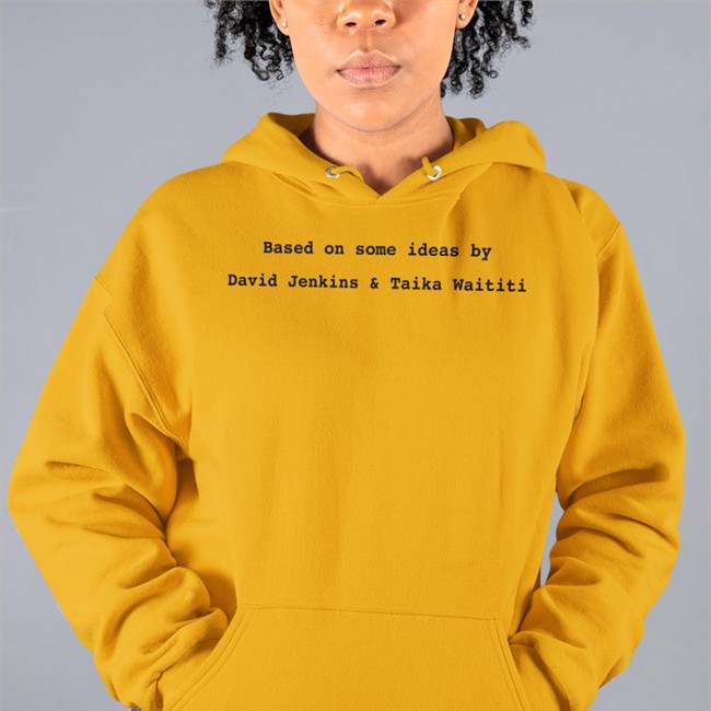 Based On Some Ideas By Jenkins & Taika Waititi Sweatshirt White