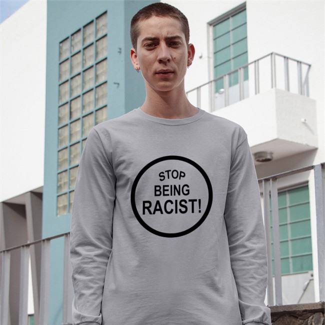Gallery Dept Merch Stop Being Racist Gallery Dept White Shirts Original Inal Liea