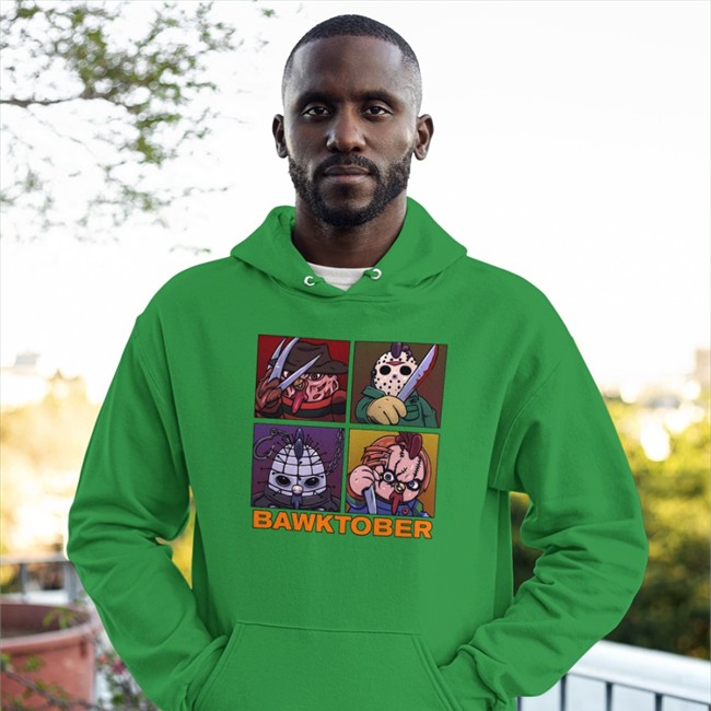 Bawkba Shop Chicken Slashers Bawktober Long Sleeve Bawkbasoup