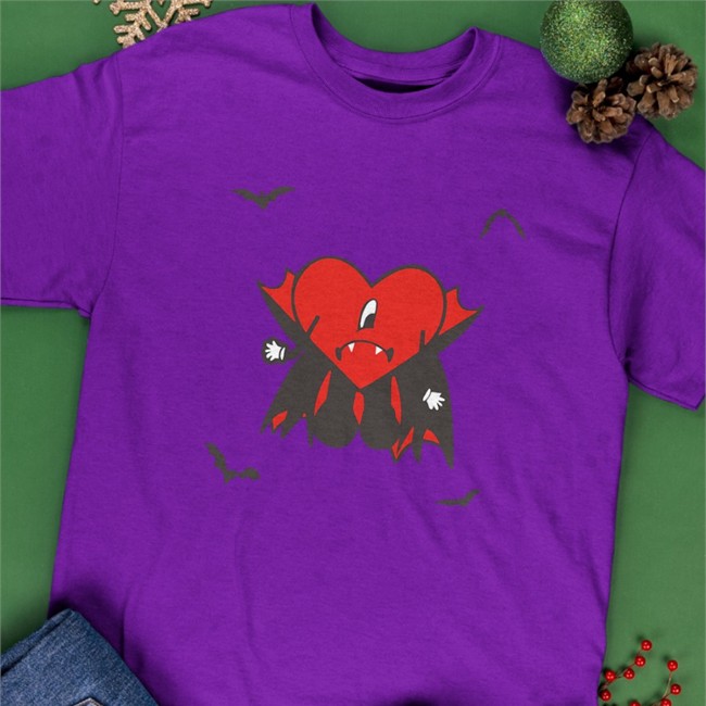 Vampire Heart Tee Shirt Unveranosinti