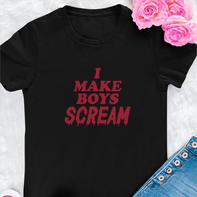 Barstool Sports Chicks I Make Boys Scream Shirts Chicks I Make Boys Scream Shirt