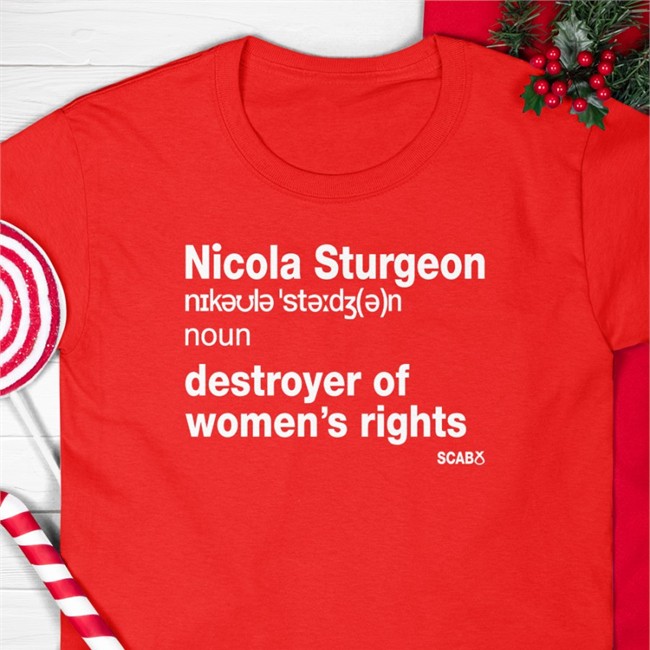 Nicola Sturgeon Destroyer Of Women’s Rights Crewneck Jk Rowling