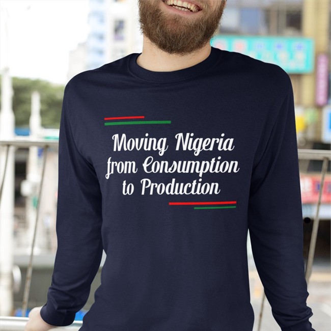 Moving Nigeria From Consumption To Production Hoodie Morris Monye