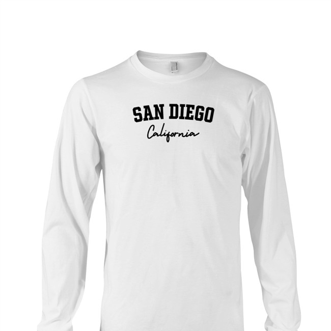 San Diego California T-Shirt Positive Dream