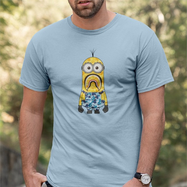 Suprasneakers Merch Bape X Minions Camo Minion Shirts By Gnf Outfits Funny Suprasneakers Merch Bape X Minions Camo Minion Shirt By Gnf Outfits