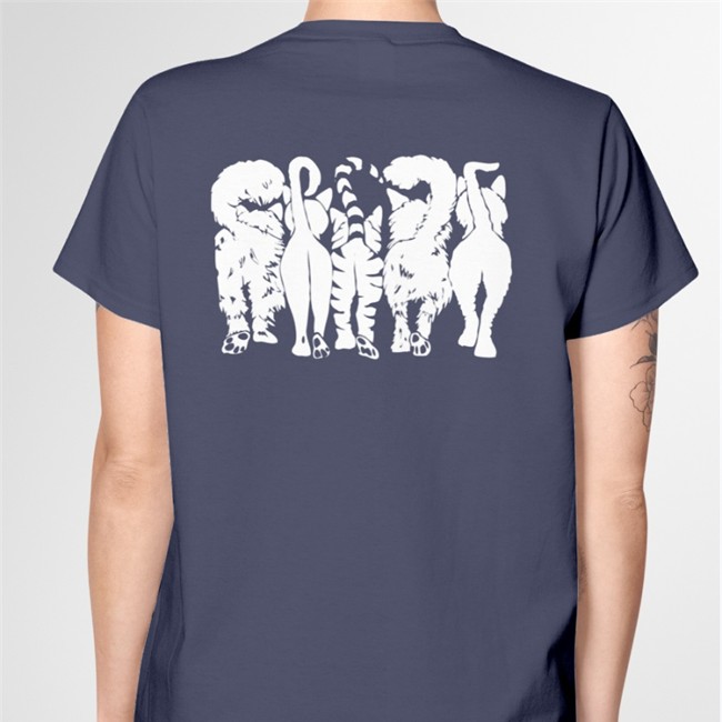 Taylor Swift Taylor Swift Style Heads & Tails Linda Lori Cat Tee