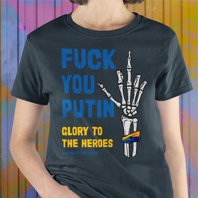 Jana Cernochova Fuck You Putin Glory To The Heroes Shirts