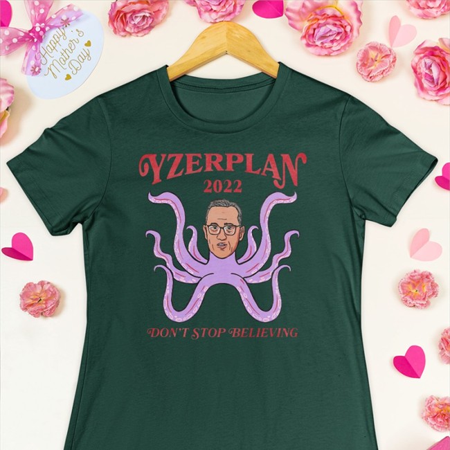 Barstool Sports Don't Stop Believing Det Yzerplan 2022 T Shirt