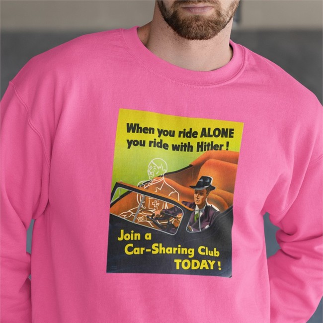 When You Ride Alone You Ride With Hitler Tee Disturbingshirt