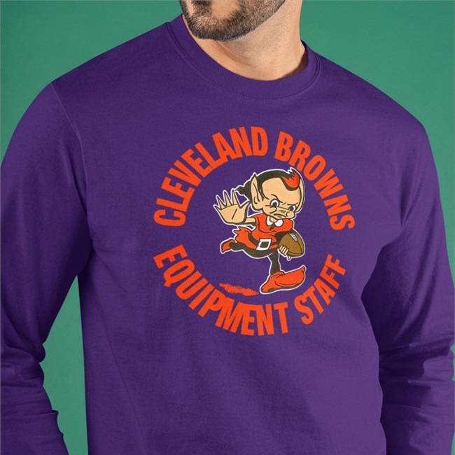 Cleveland Browns Equipment Staff Shirt Brownsproshop