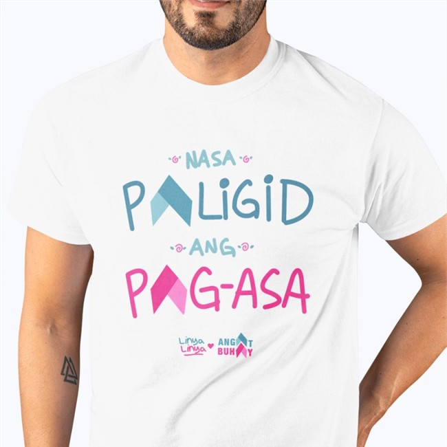 The Linya Linya X Angat Buhay Tee Shirt
