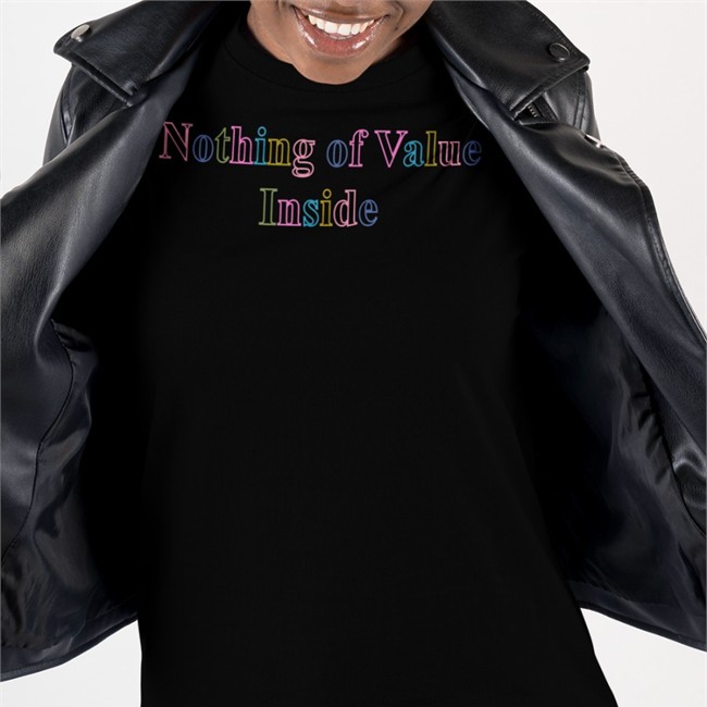 Teddyfresh Merch Nothing Of Value Inside Tee Shirt Teddyfresh