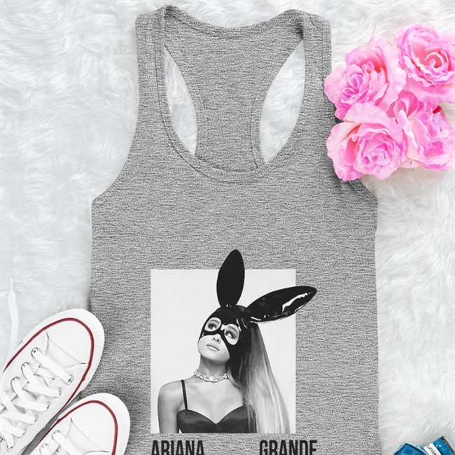 Ariana Grande Merch Dangerous Woman Pink Long Sleeve Shirt Arianagrande