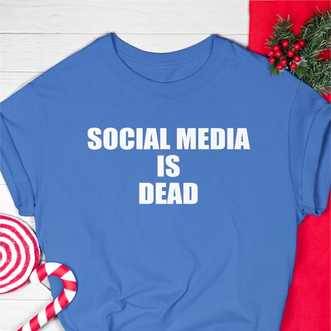 Social Media Is Dead Hoodie