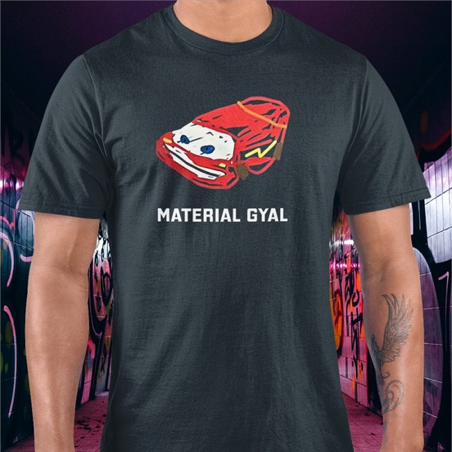 Original Lightning Mcqueen Twitchcon Material Gyal Shirt Darkeyebrowss