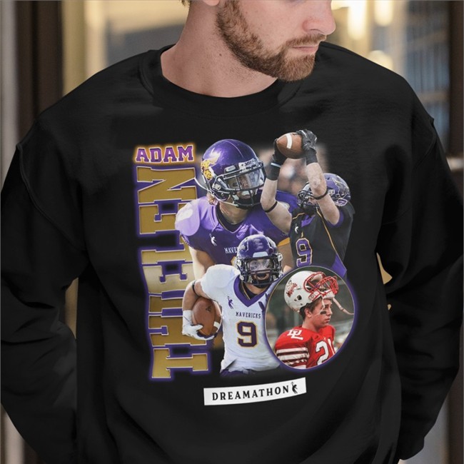 Dreamathon Merch Adam Thielen Home Town Hero T Shirt Minnesota Vikings