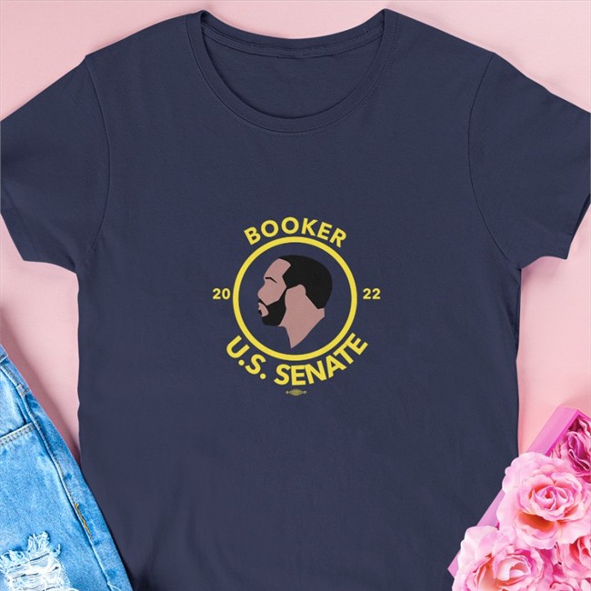 Booker US Senate Offical Purple Tee Shirt Charles Booker Booker4KY