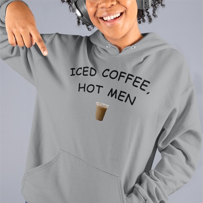 Iced Coffee Hot Men Shirt