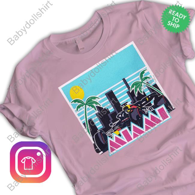 Red Bull Miami Gp T Shirt Tee Shirt