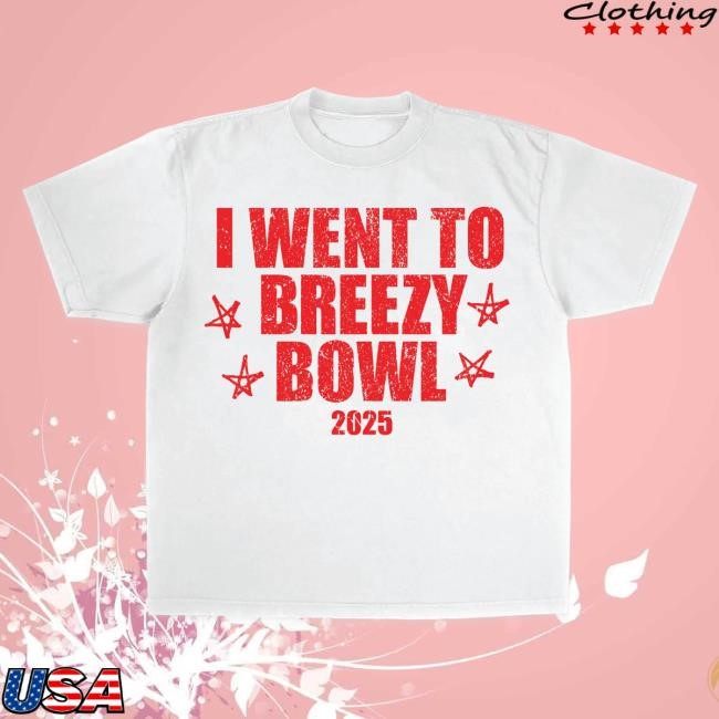 Official Chris Brown Store I WENT TO BREEZY BOWL S/S Shirt ChrisBrown