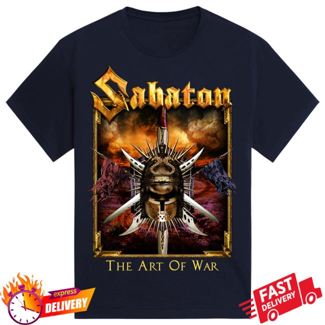 Official Sabaton Merch Store Sabaton The Art Of War Shirt Sabaton Shop