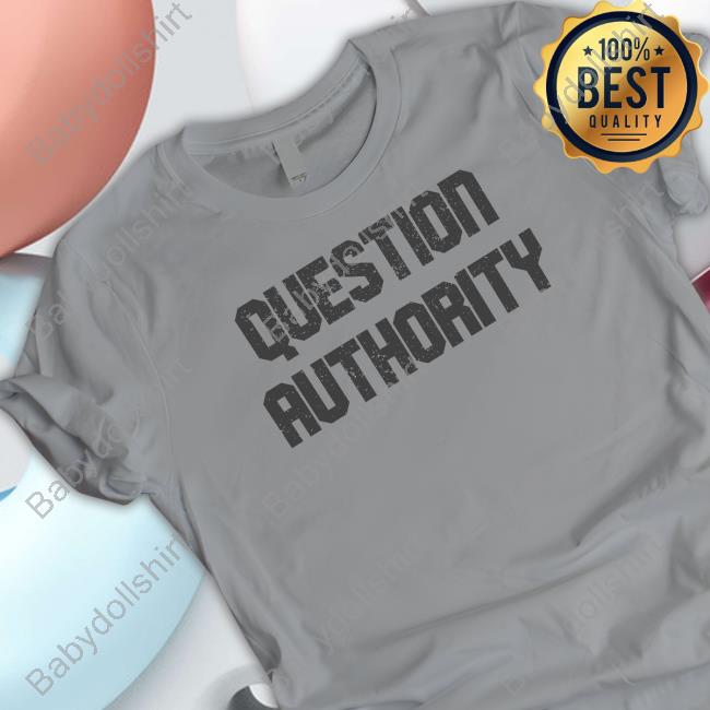 Official Question Authority Shirts Mark Cuban Question Authority Sweatshirt