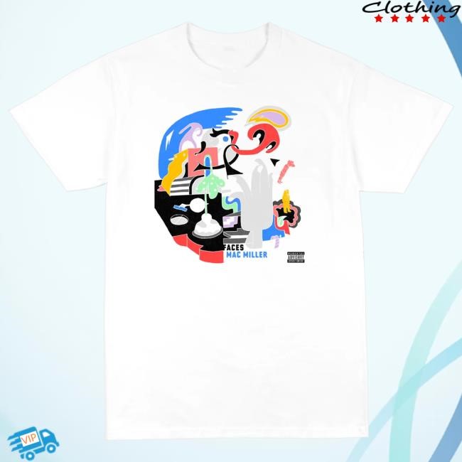 Faces 10 Year Cover Shirt – Mac Miller Store