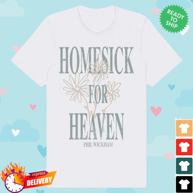 Official Phil Wickham Merch Store Heavenward Bloom New Shirt