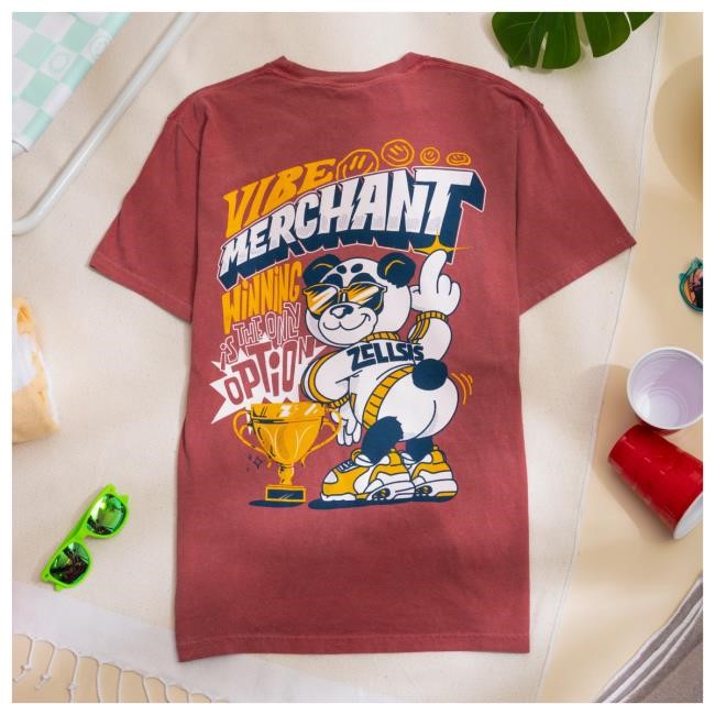 Official Sentinels Merch Store Shop Sentinels Vibe Merchant New Shirt - Red