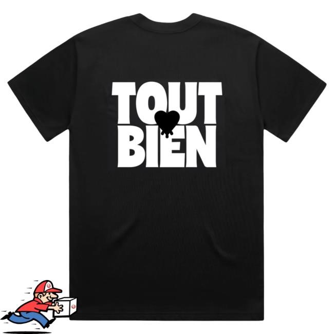 Official Tout Bien Pils Black & White Logo Top Shirt