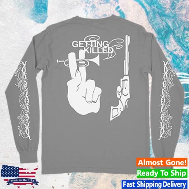 Official Hello Merch Geese Getting Killed Long Sleeve T-Shirt