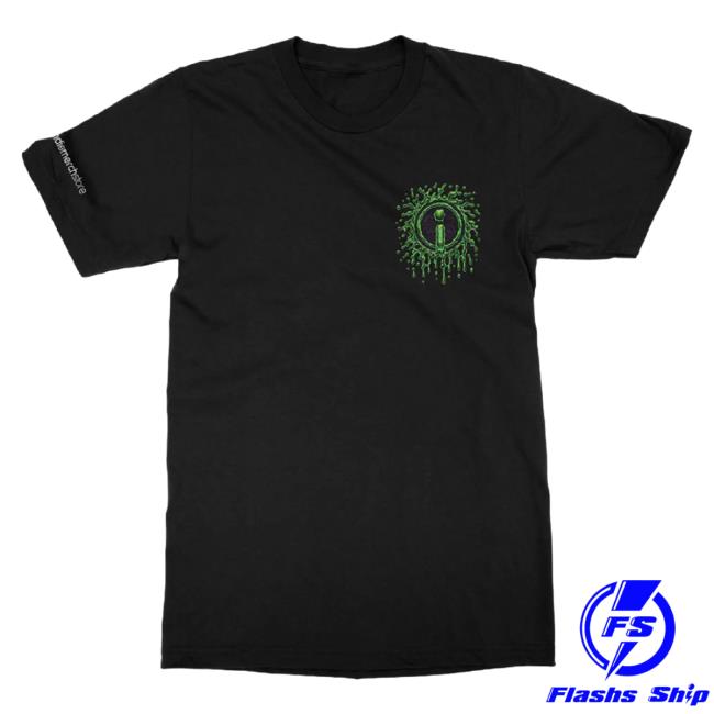 Official Indie Merch Store Indiemerchstore "Jimbo Phillips Slime Logo" Attractive Shirt Black