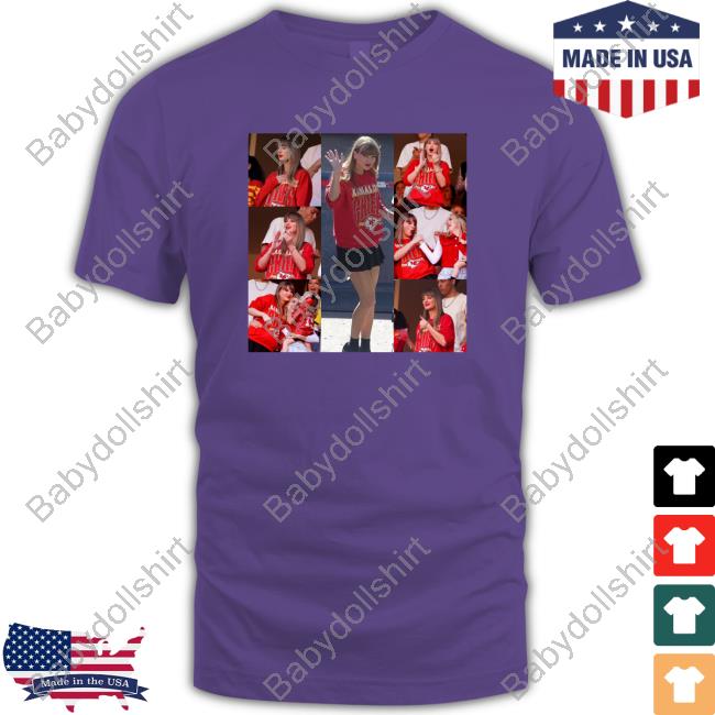Official Kansas City Chiefs Game Taylor Swift At The Kansas City T Shirt