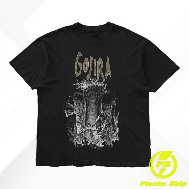 Gojira Castle Burning New Tee