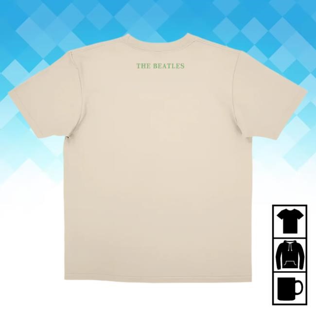 Future Fan Gear Come Together Beige Youth T-Shirt The Beatles