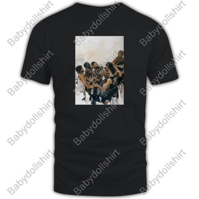 Official Early Altercation Golden State Warriors Vs Minnesota Timberwolves Paint T-Shirt