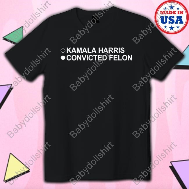 Official David J Harris Jr Kamala Harris Convicted Tee