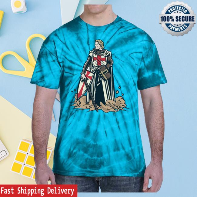 Tee Shirt Palace Serious Knight Tie Dye Unisex Tees Turquoise Teeshirtpalace