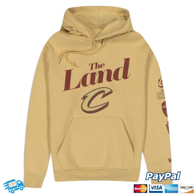 Official New Era Merch Cleveland Cavaliers 2023 City Edition Crewneck Sweatshirt