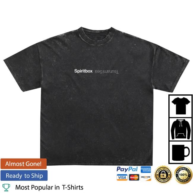Spiritbox Tsunami Sea Zodiac Stone Wash T Shirt Spiritbox Merch