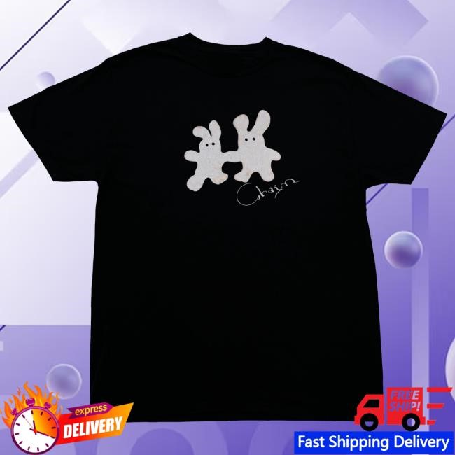 Official Clairo Merch Store Clairo Charm Bunny Hot Shirt (Black)