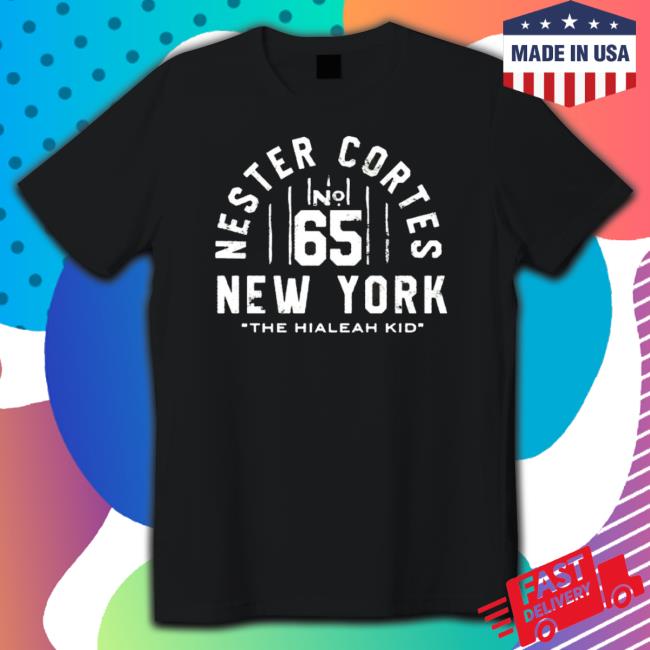 Nester Cortes New York The Hialeah Kid No 65 shirt