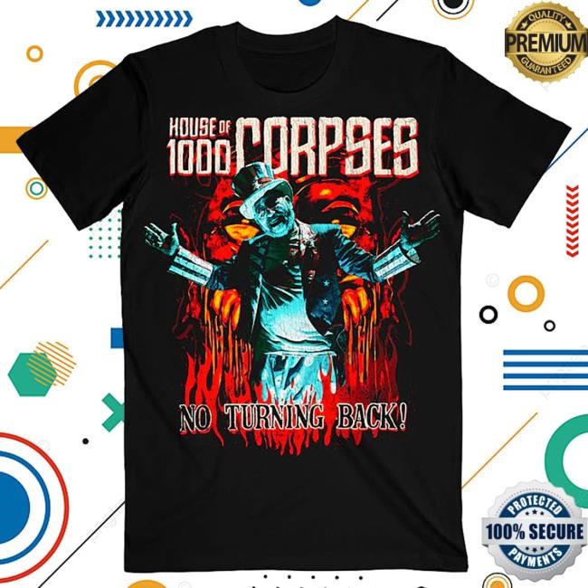 Official Rob Zombie No Turning Back Tshirt