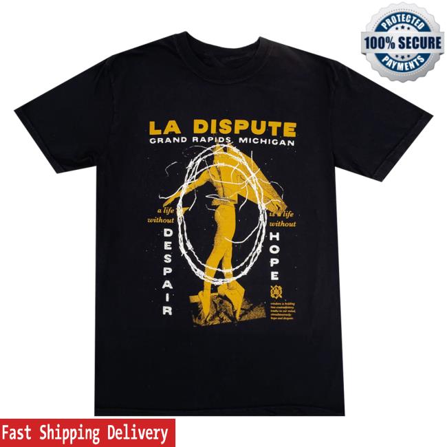 Official Hello Merch La Dispute First Reformed Black Shirt