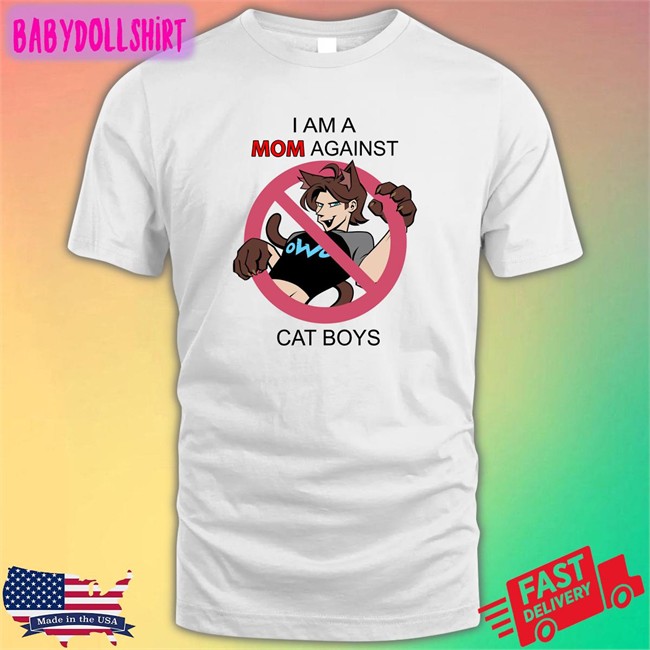 I Am A Mom Against Cat Boys Classic Unisex Tees Mackernoi